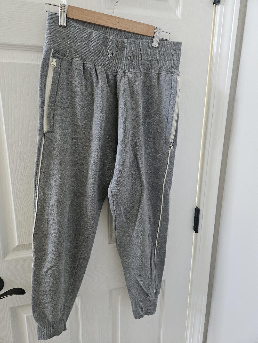 Cotopaxi Do Good Joggers Heather Grey Organic Cotton Fleece Medium